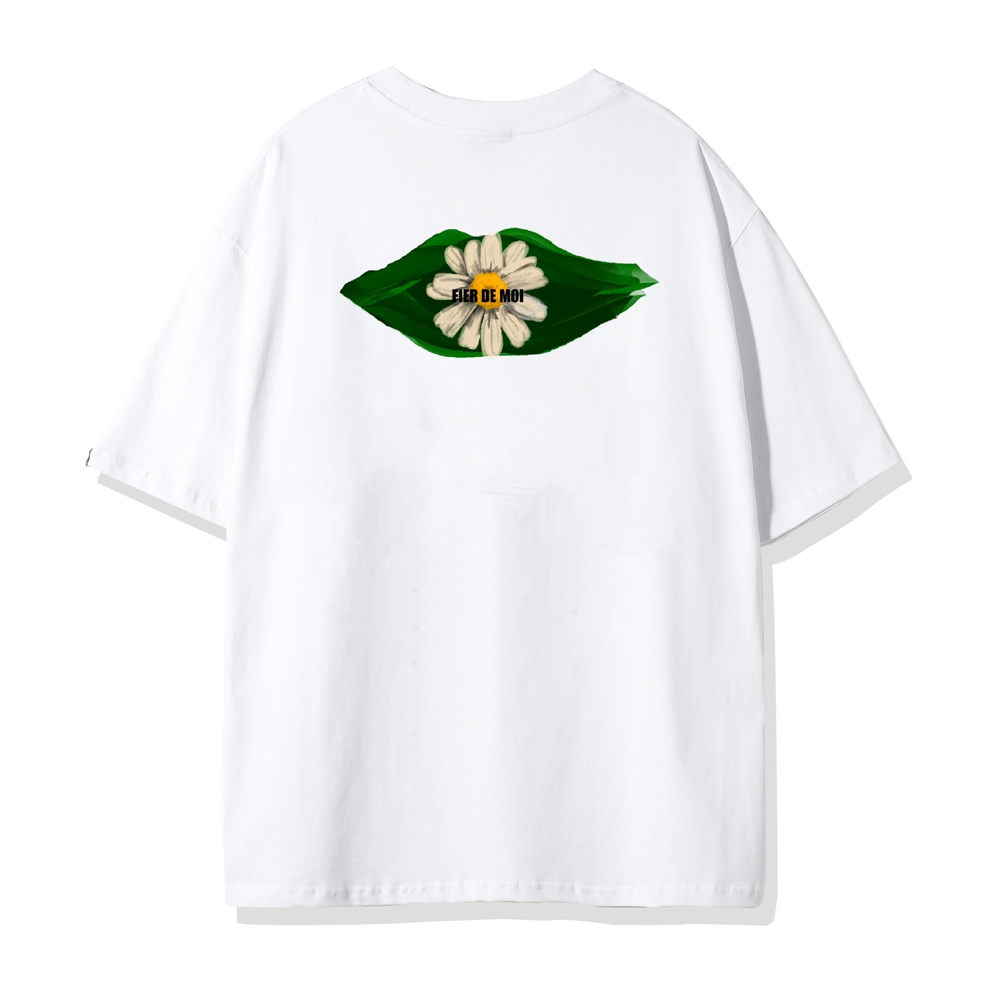 Fier De Moi Lip Flowers T-Shirt