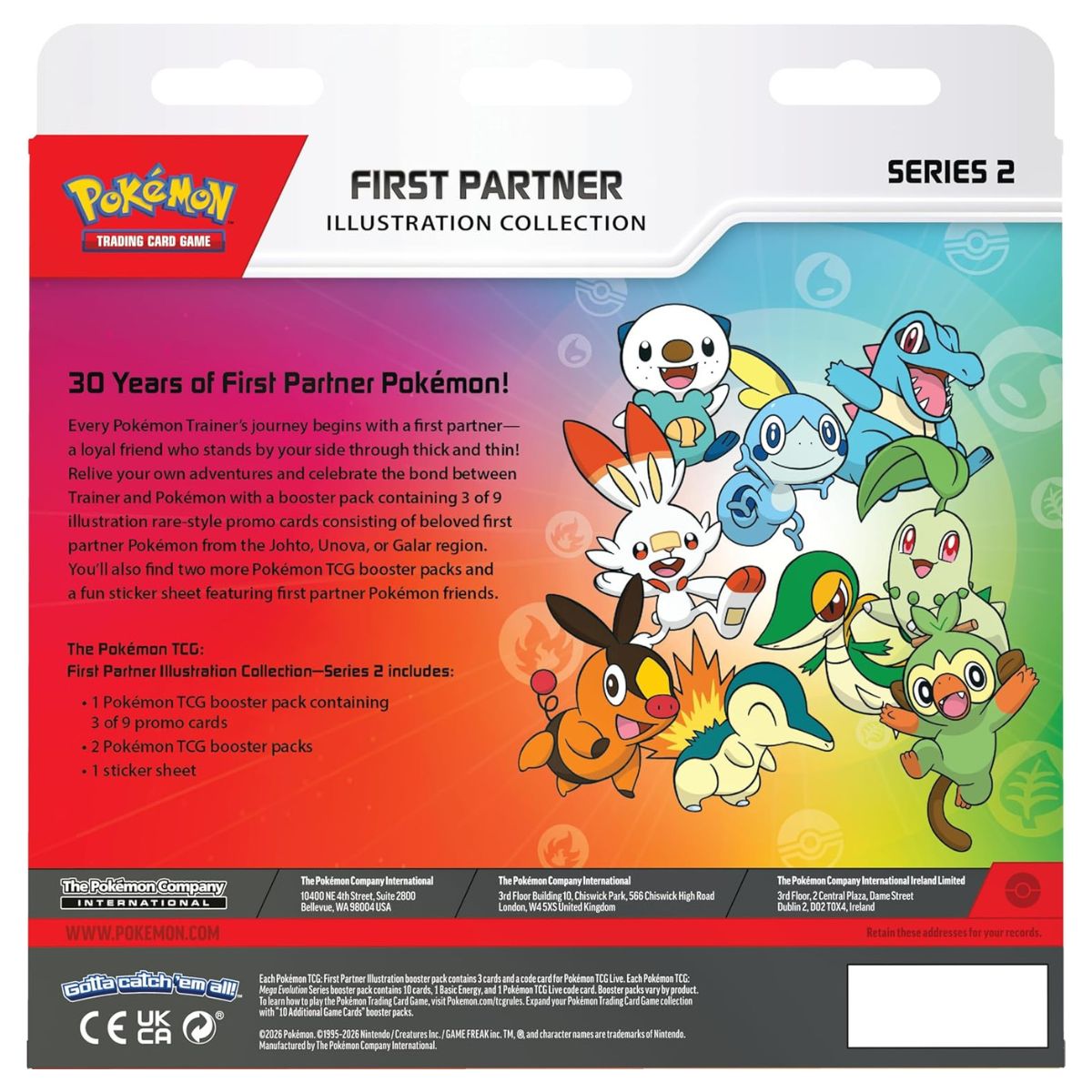 Pokemon TCG First Partner Illustration Collectio Series 2