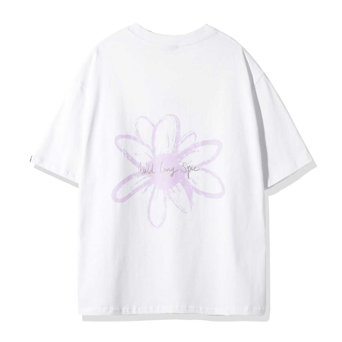 Fier De Moi Flower Back Printing T-Shirt