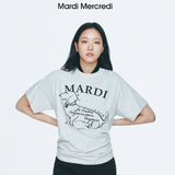 Mardi Mercredi T-shirt Swing The Tail Ddanji Flower Choker