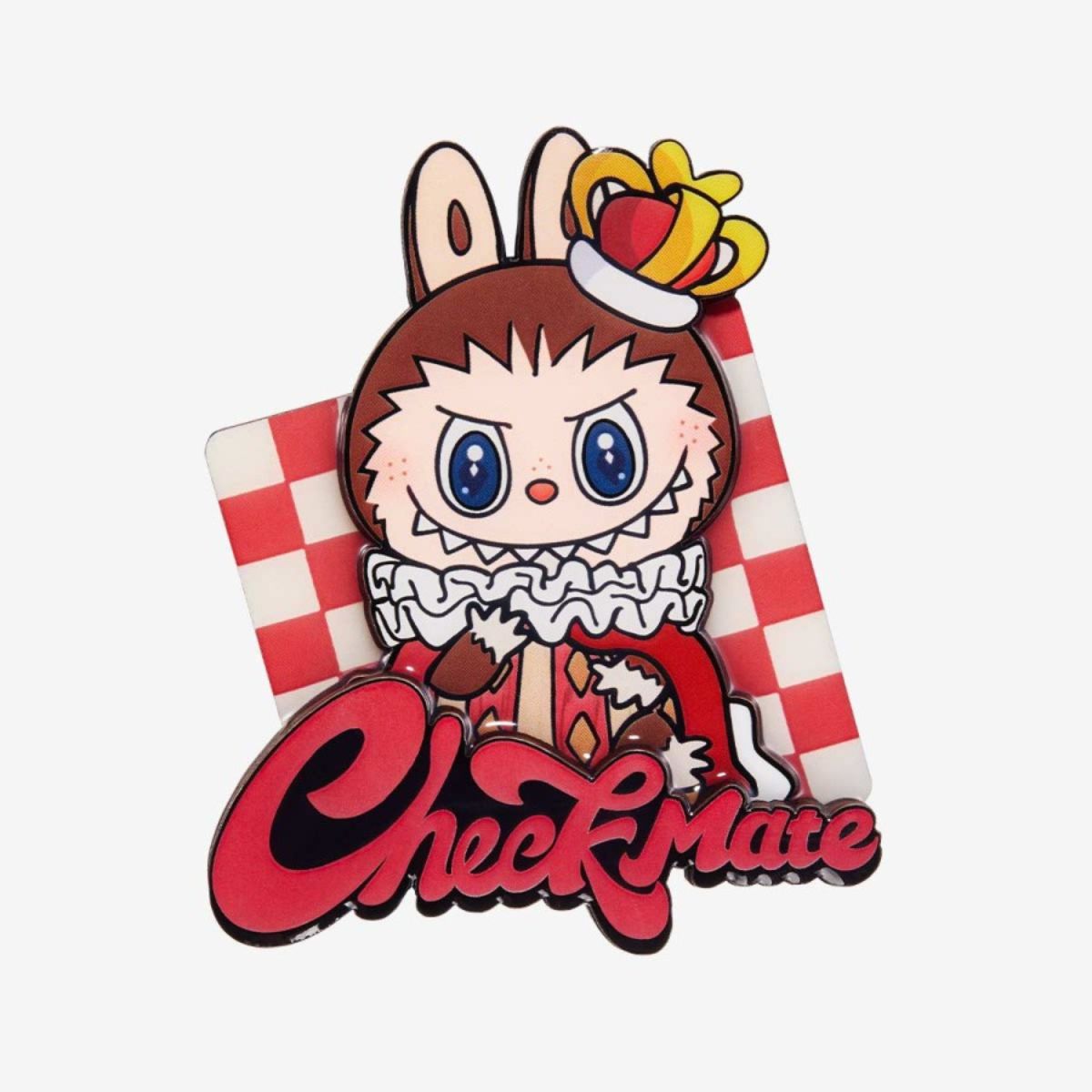 Pop Mart Labubu The Monsters Let's Checkmate Fridge Magnet