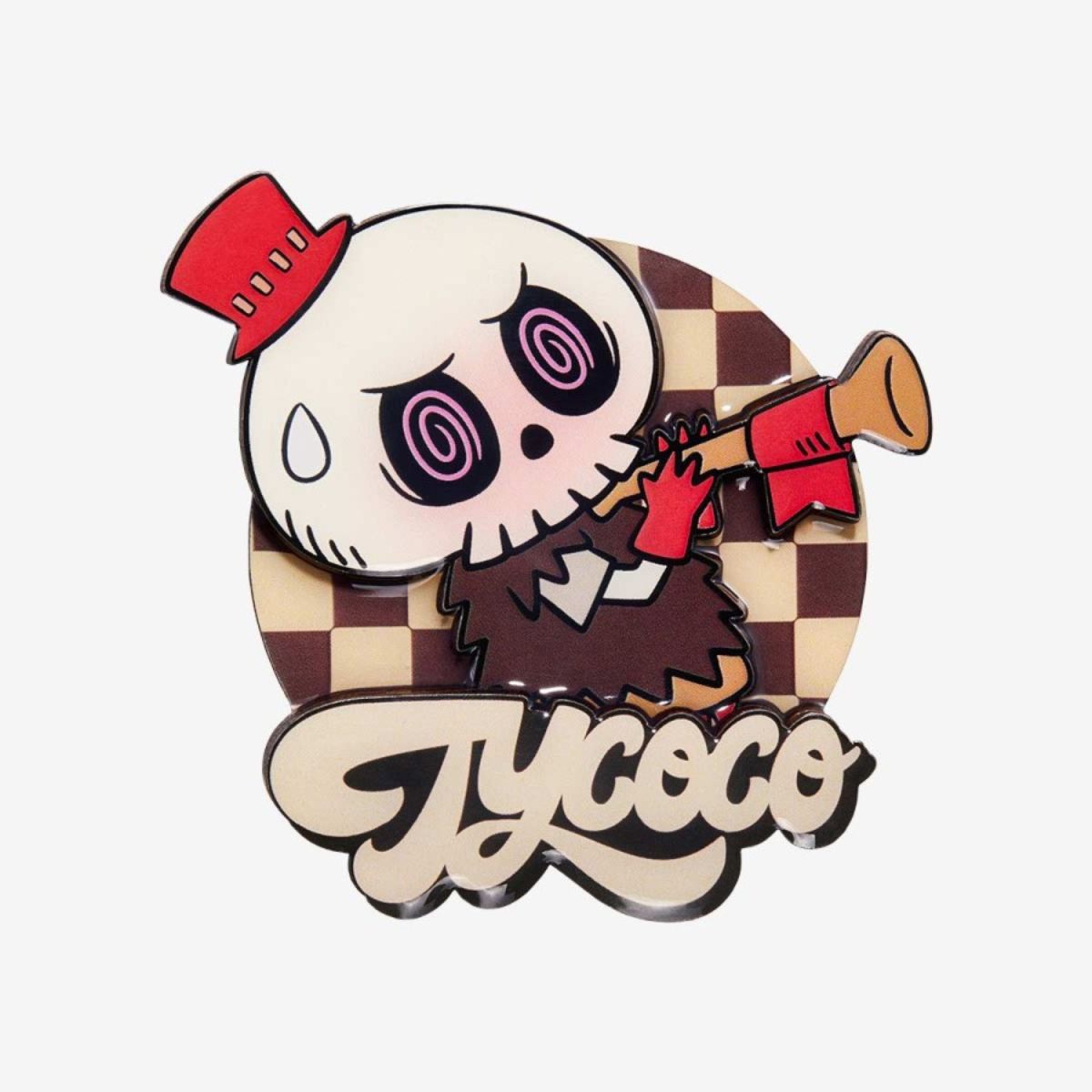 Pop Mart Labubu The Monsters Let's Checkmate Fridge Magnet