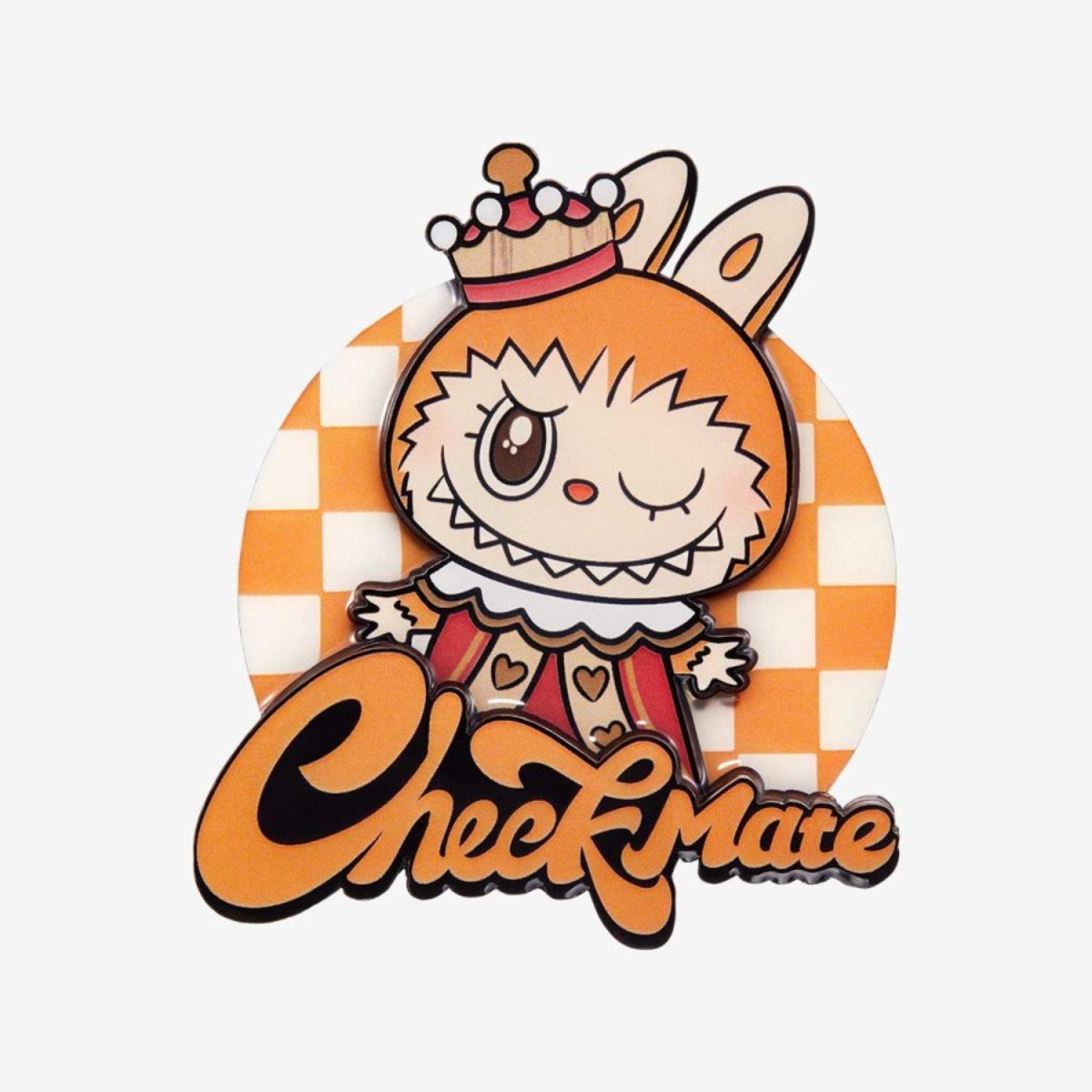 Pop Mart Labubu The Monsters Let's Checkmate Fridge Magnet