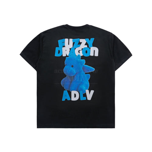 Acme De La Vie ADLV Fuzzy Font Dragon T-Shirt