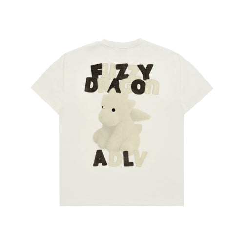 Acme De La Vie ADLV Fuzzy Font Dragon T-Shirt