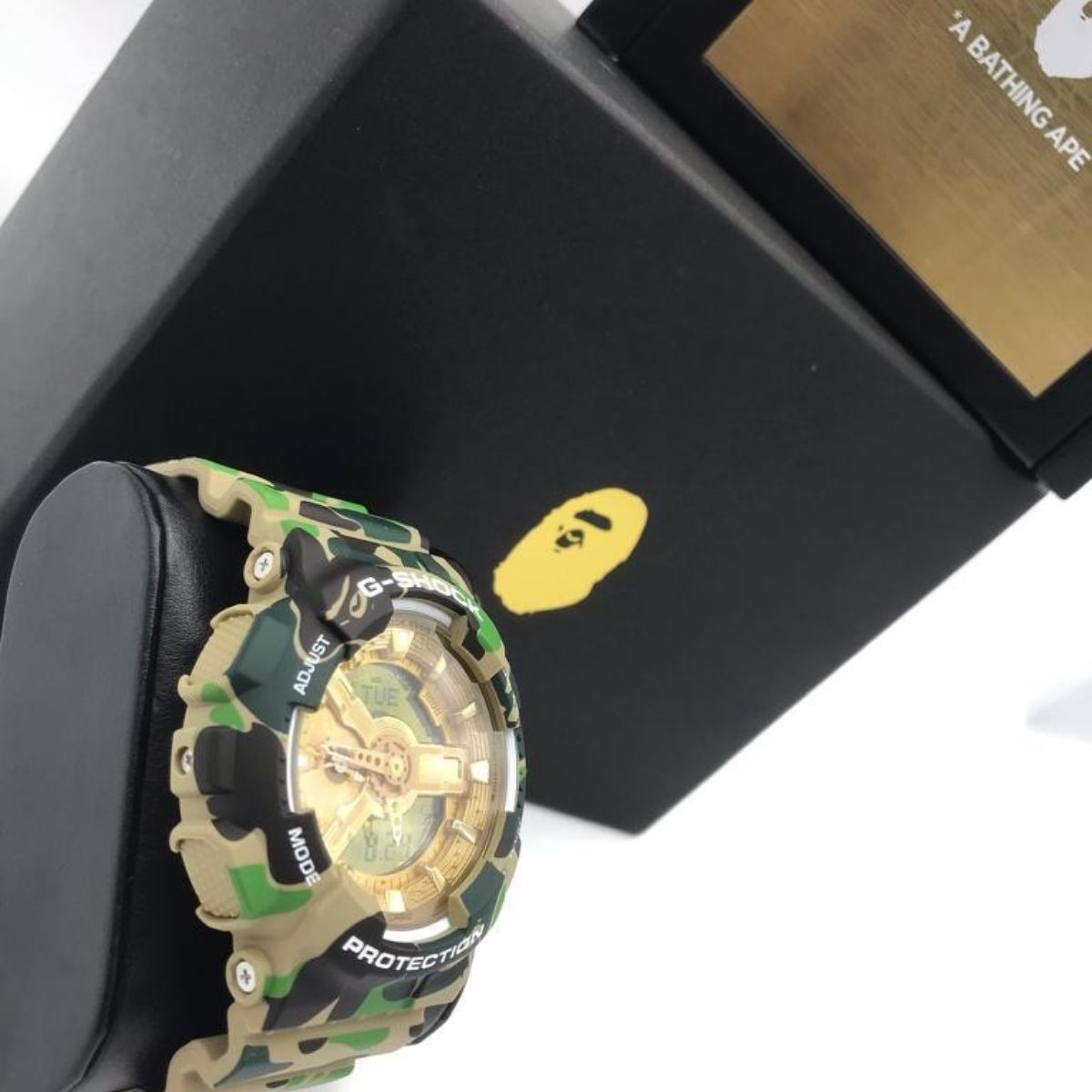 A Bathing Ape BAPE X G-shock Watch