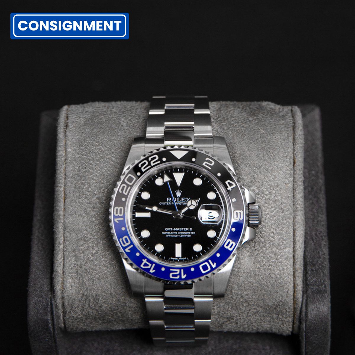 GMT Master II Batman 116710BLNR