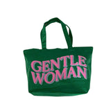 Gentle Woman Corduroy Tote Bag