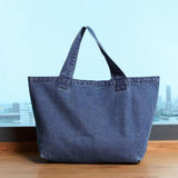 Gentle Woman Denim Jumbo Tote Bag