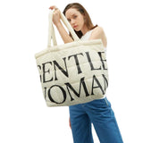 Gentle Woman Puffer Bag Cream