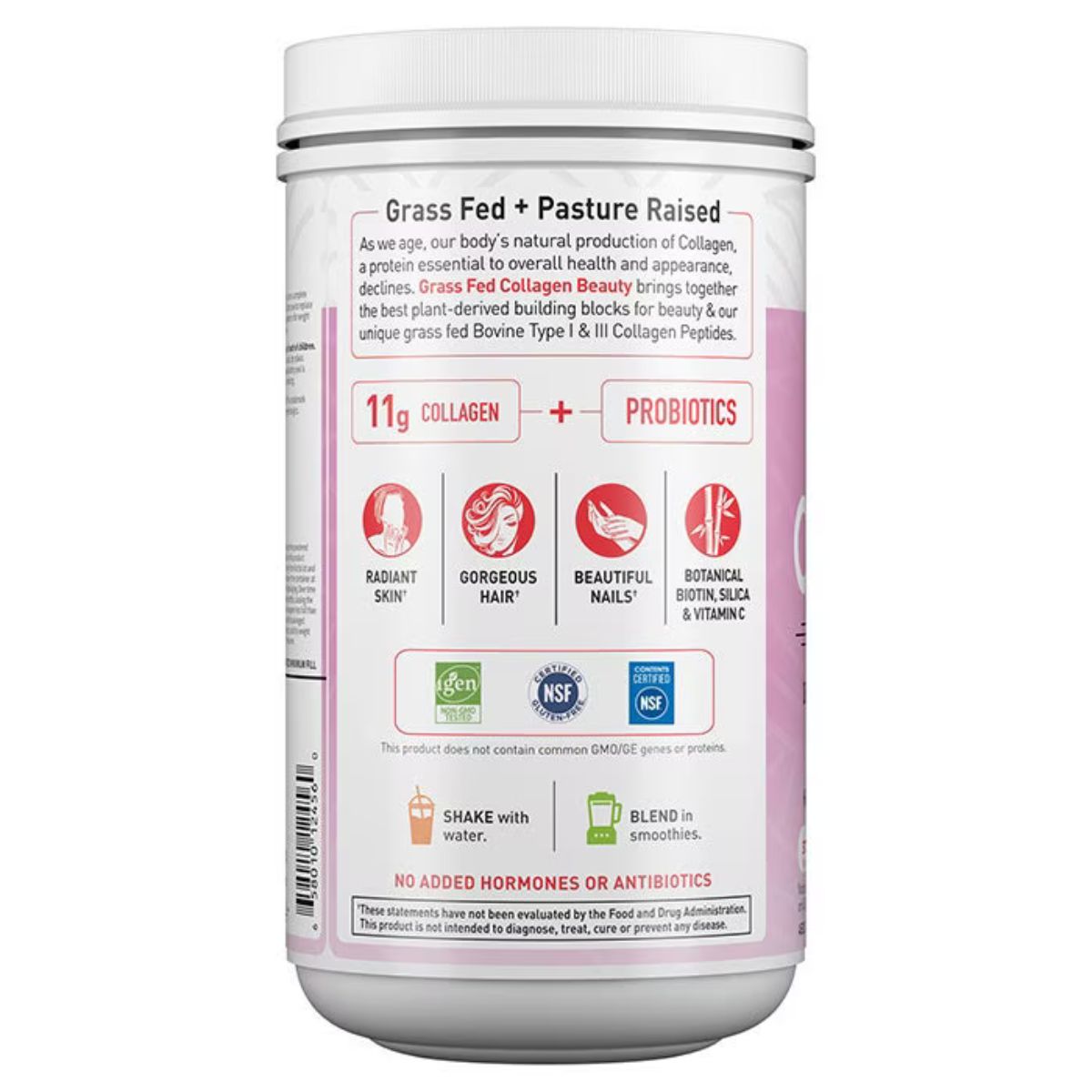 Garden Of Life Grass Fed Collagen Beauty 270g