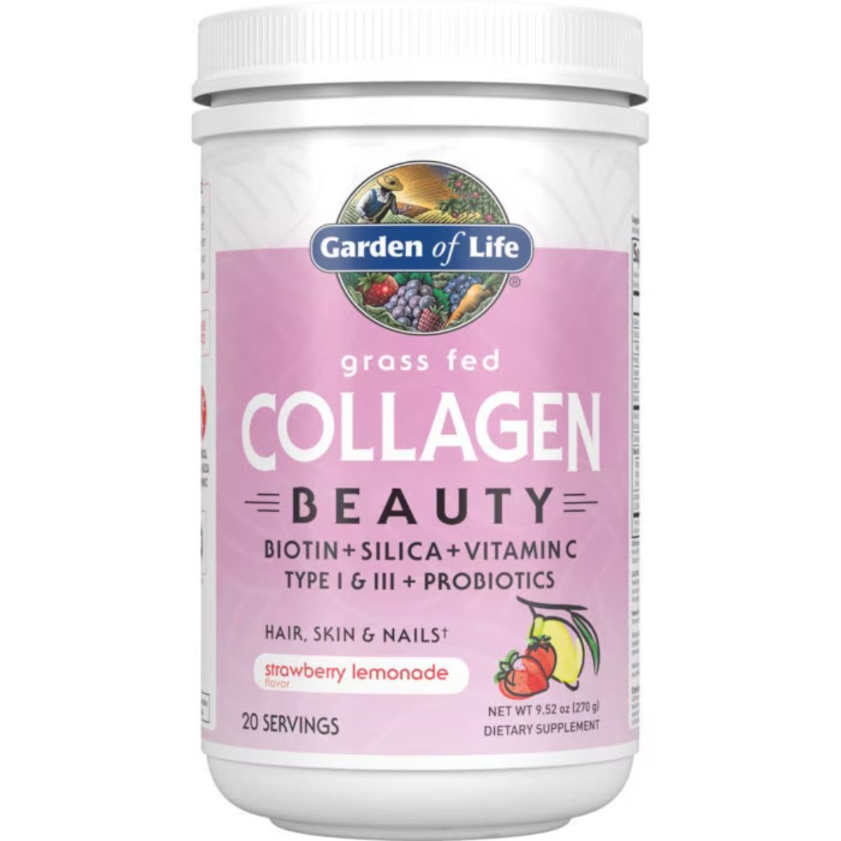 Garden Of Life Grass Fed Collagen Beauty 270g