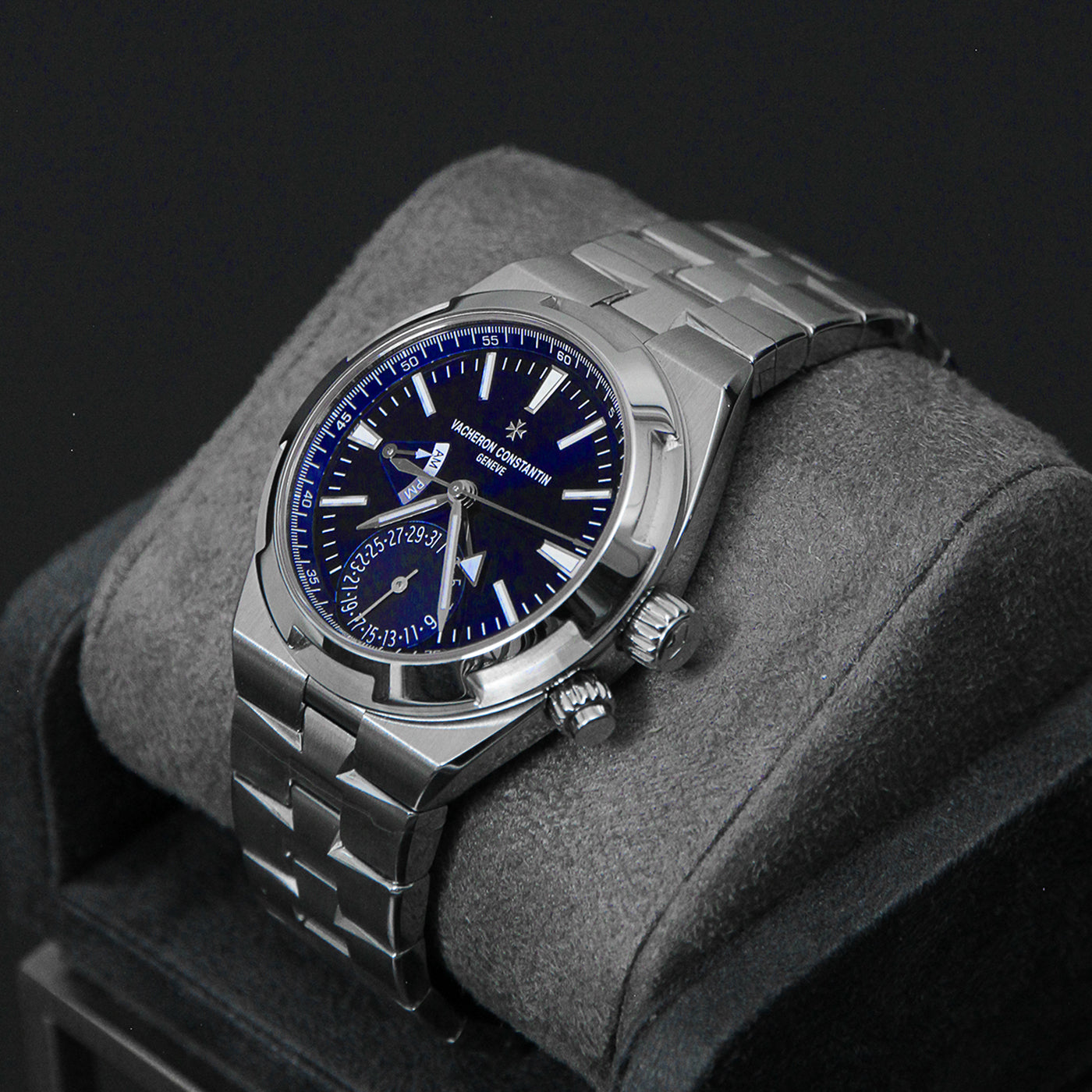 Vacheron 41 Overseas Dual Time Blue Dial 7900V/110A-B334