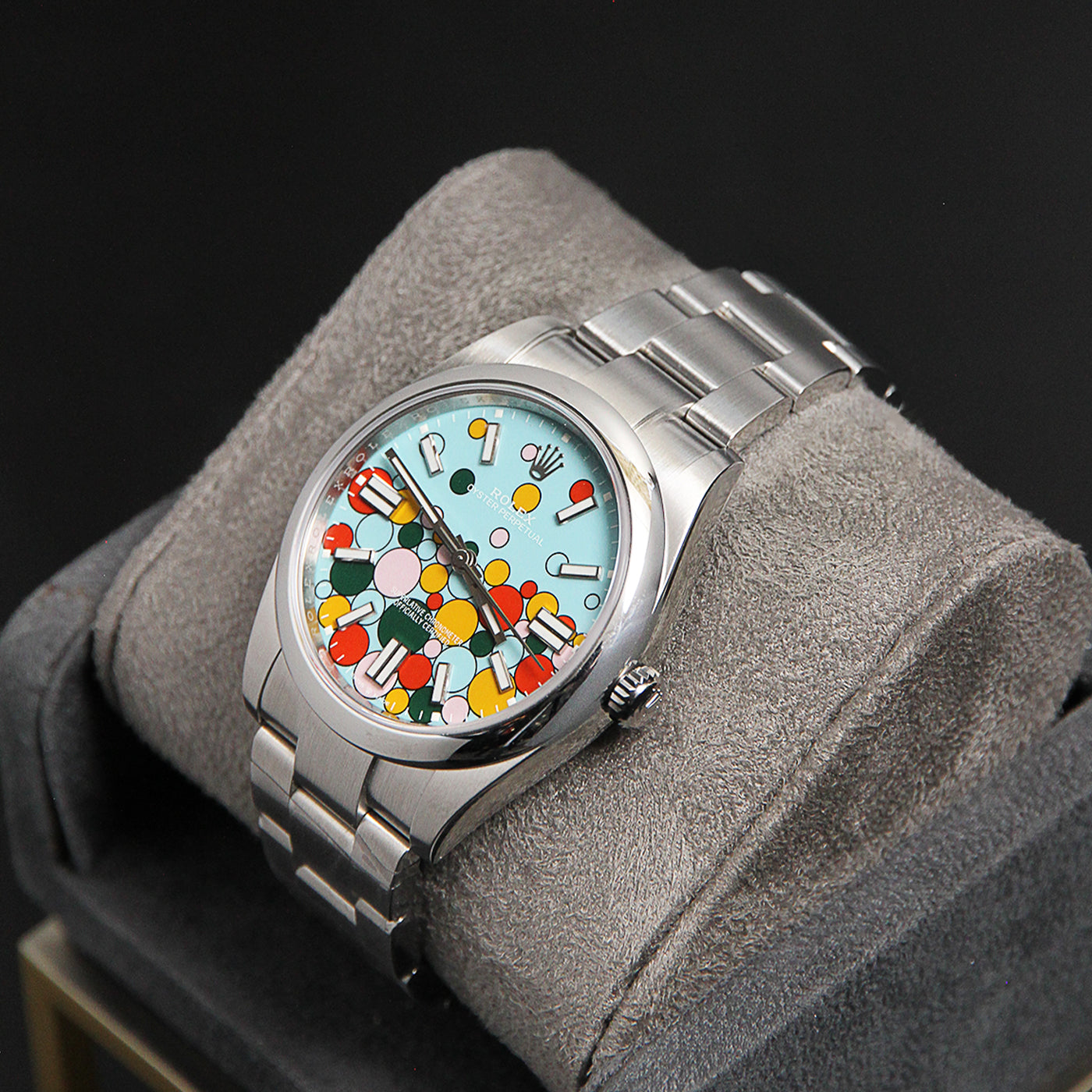 Oyster Perpetual 41   Celebration Dial 124300