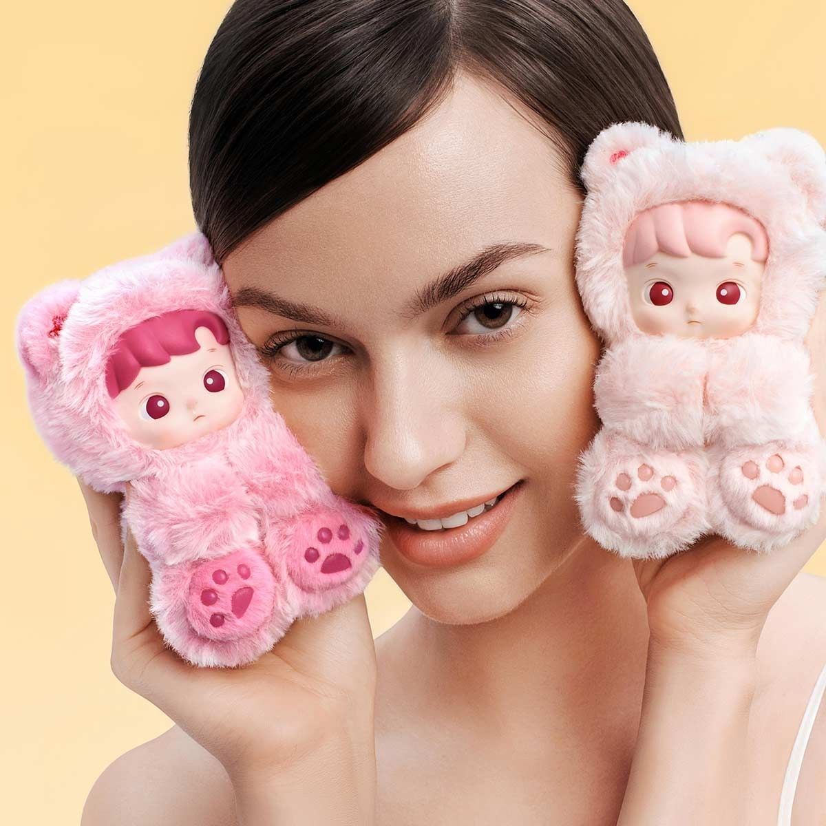 Pop Mart Hacipupu Gummy Bear Series Vinyl Plush Pendant