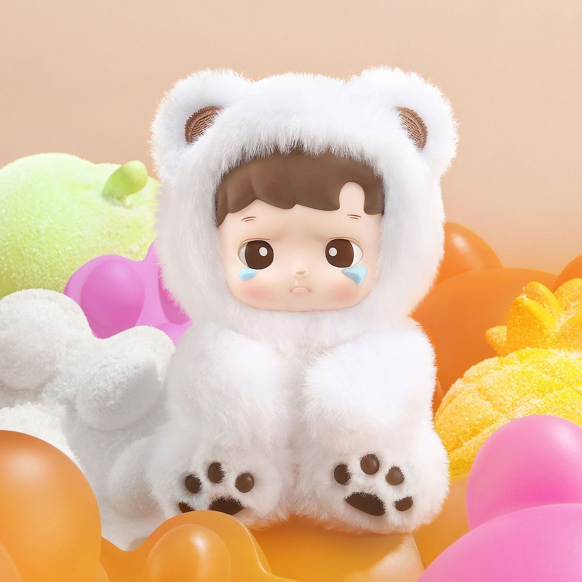 Pop Mart Hacipupu Gummy Bear Series Vinyl Plush Pendant