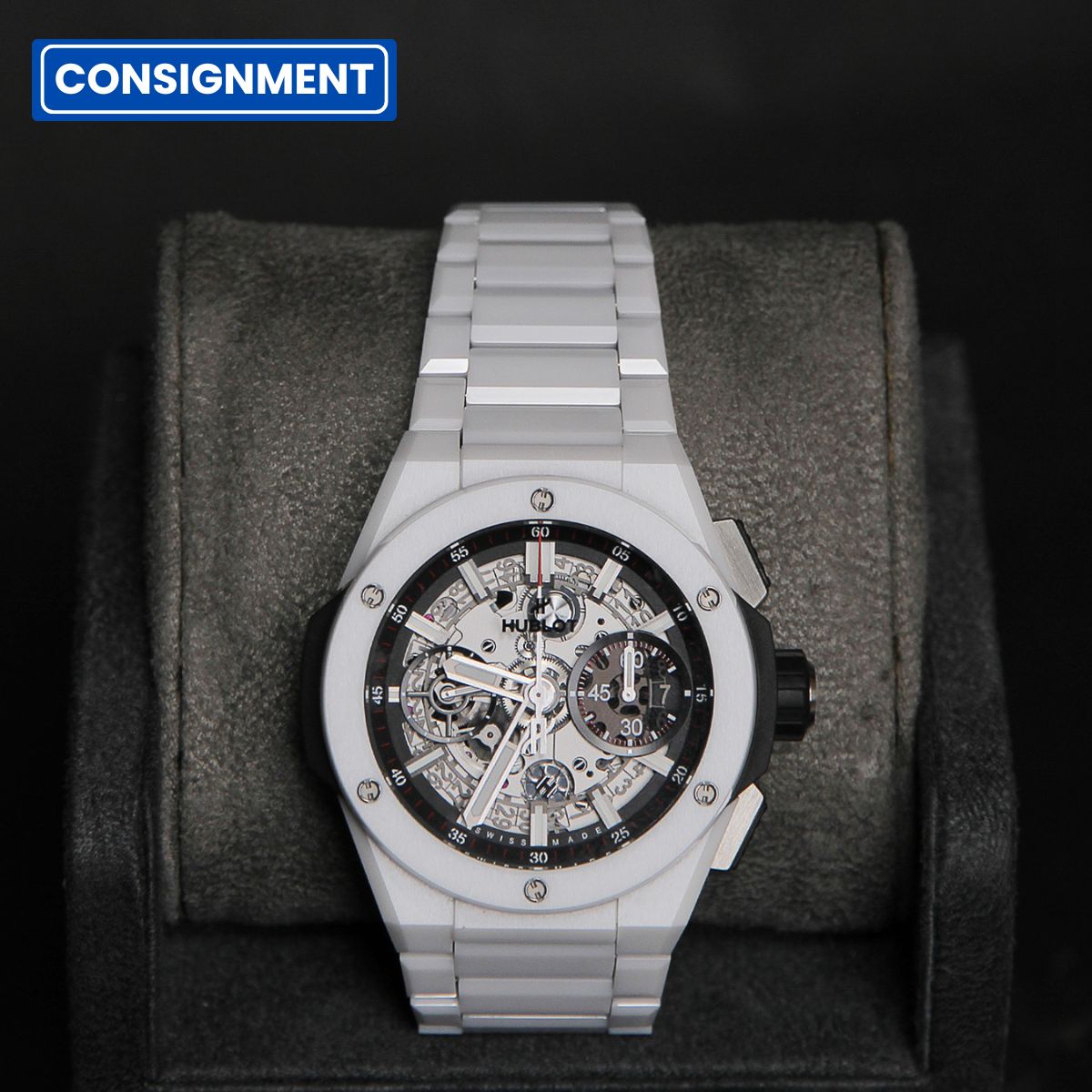 Hublot 42 Big Bang Integrated White Ceramic 451.HX.1123.HX