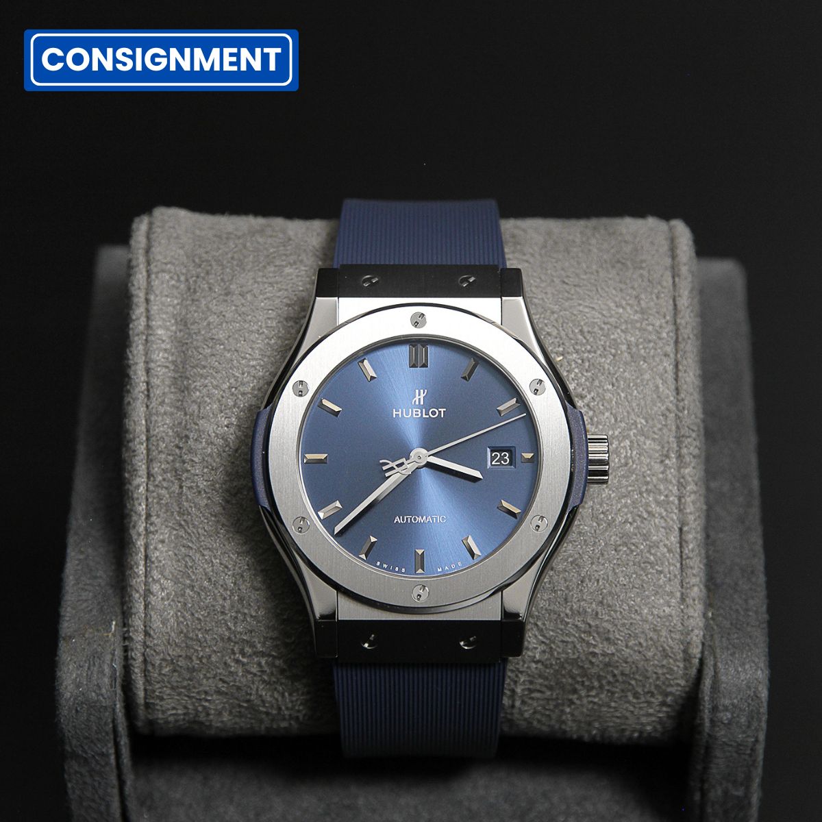 Hublot 42 Classic Fusion Titanium Blue 542.NX.7170.RX