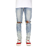 Hyper Denim Flame Nate Zipper Jean