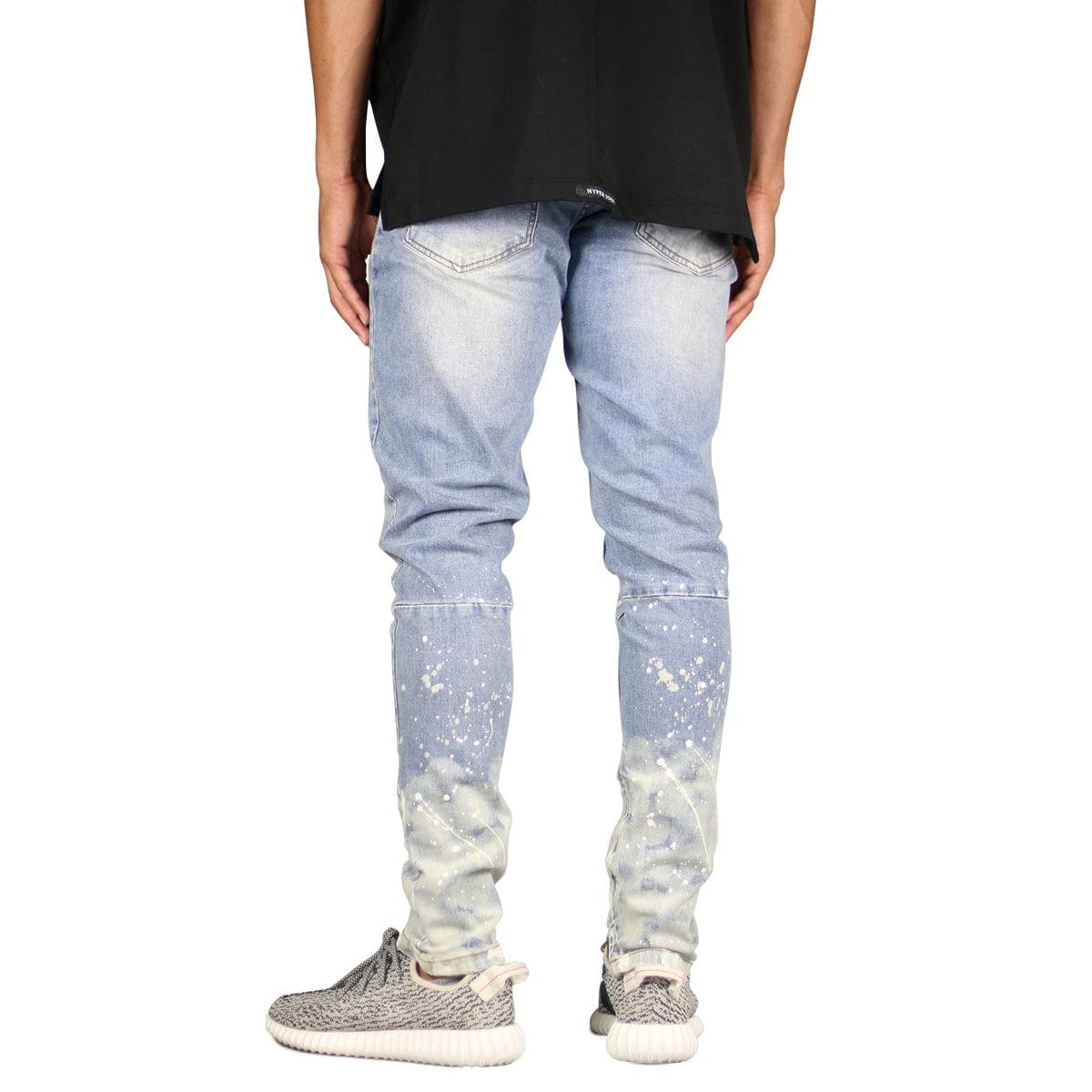 Hyper Denim Flame Zipper