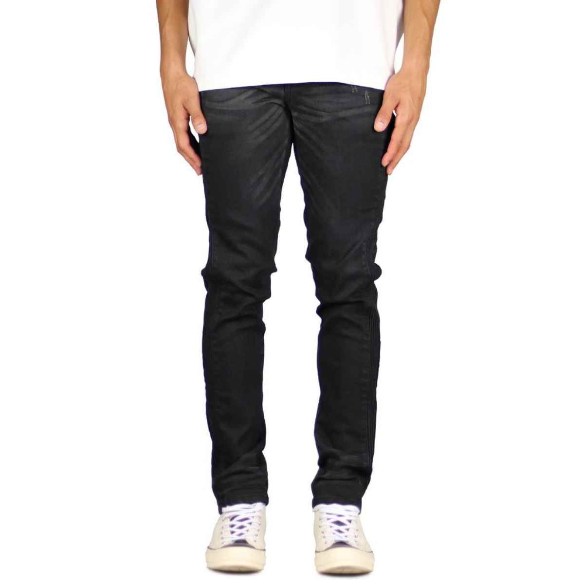 Hyper Denim Biker Track Jeans