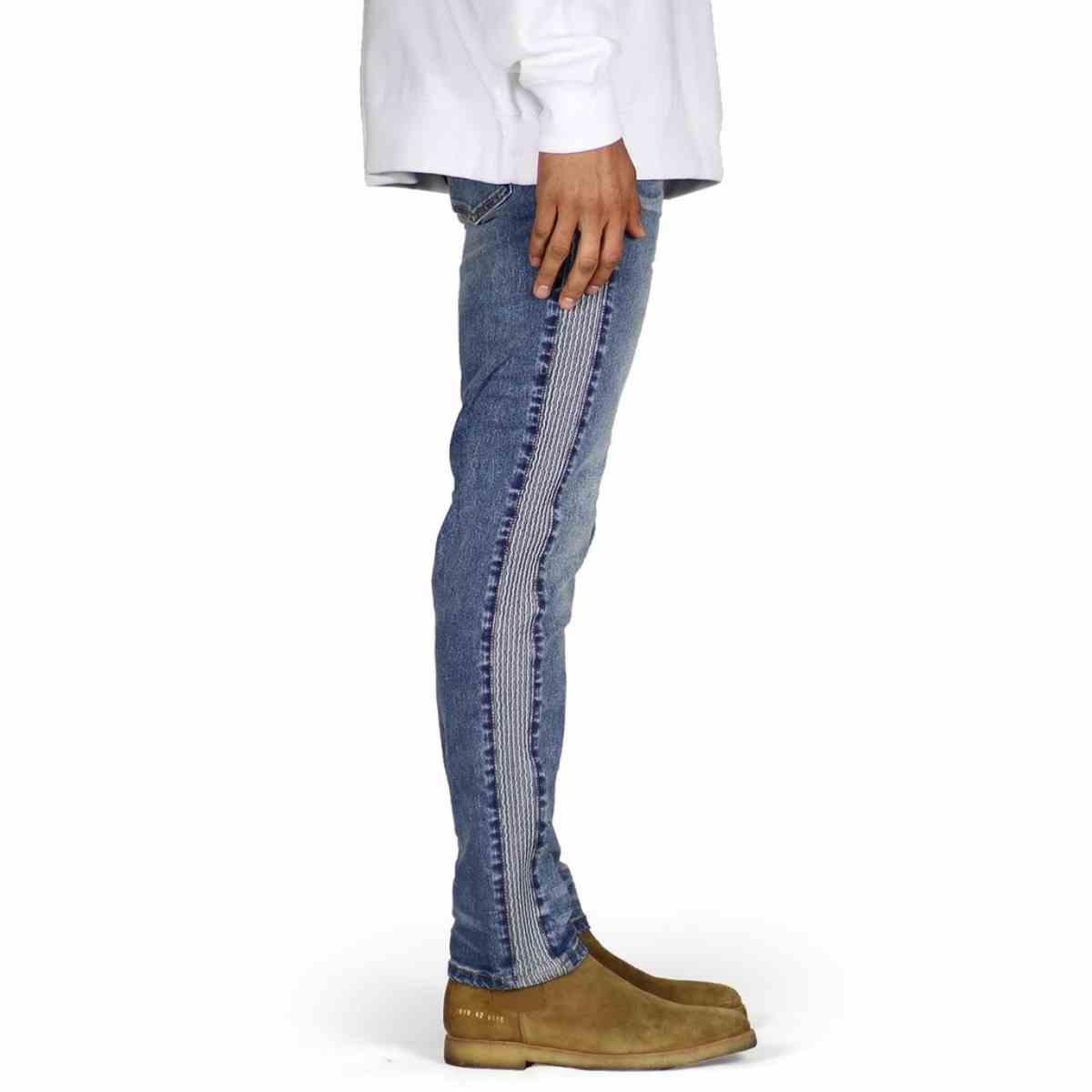 Hyper Denim Biker Track Jeans