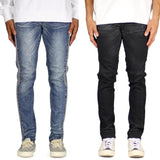 Hyper Denim Biker Track Jeans