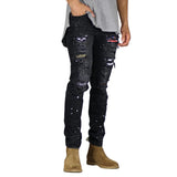 Hyper Denim Patch Jean Black