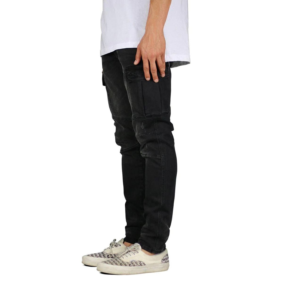 Hyper Denim Cargo Jeans