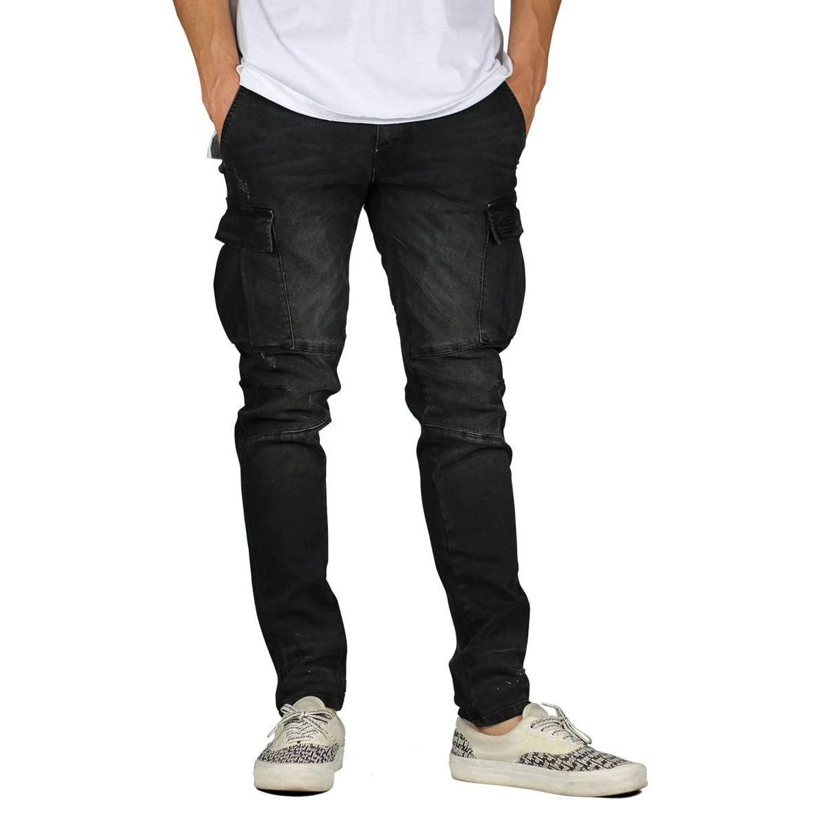 Hyper Denim Cargo Jeans