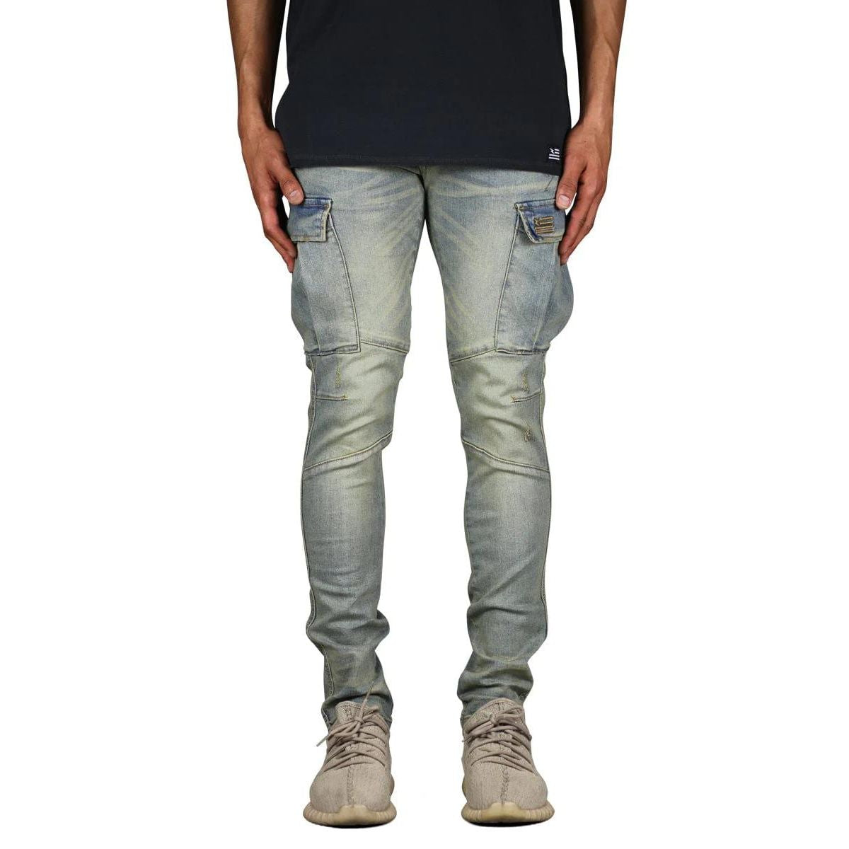 Hyper Denim Cargo Jeans