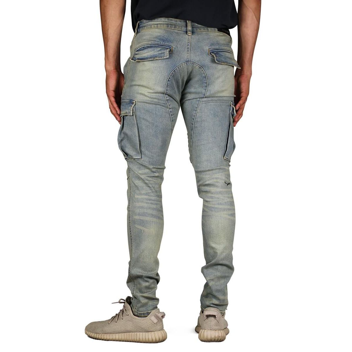 Hyper Denim Cargo Jeans