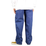 Hyper Denim Pleated Baggy Jeans