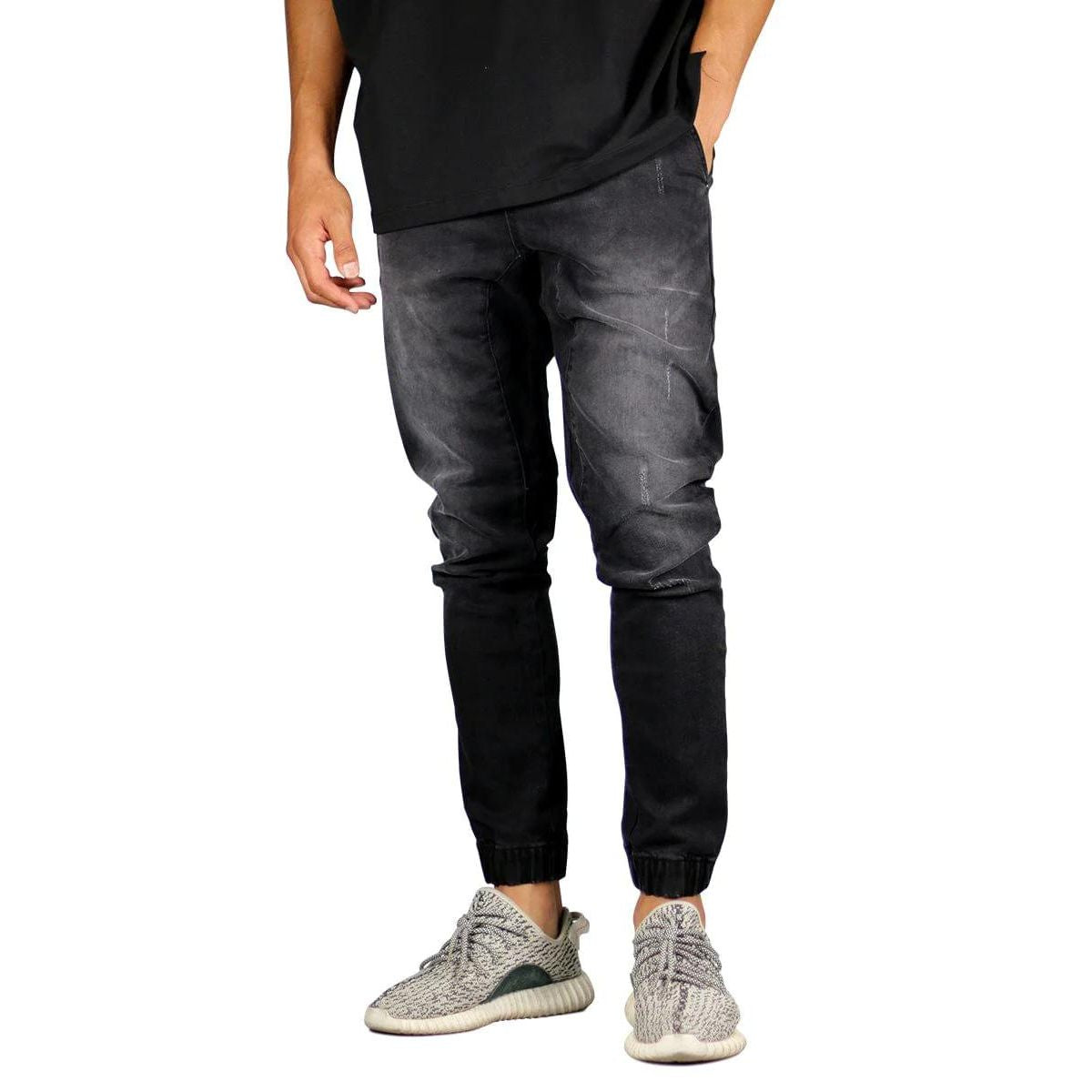 Hyper Denim Black Denim Jogger