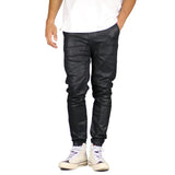 Hyper Denim Coated Denim Jogger Black