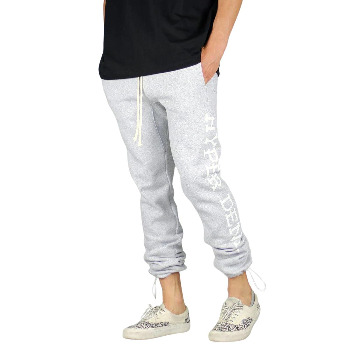 Hyper Denim Cord Lock Sweatpants