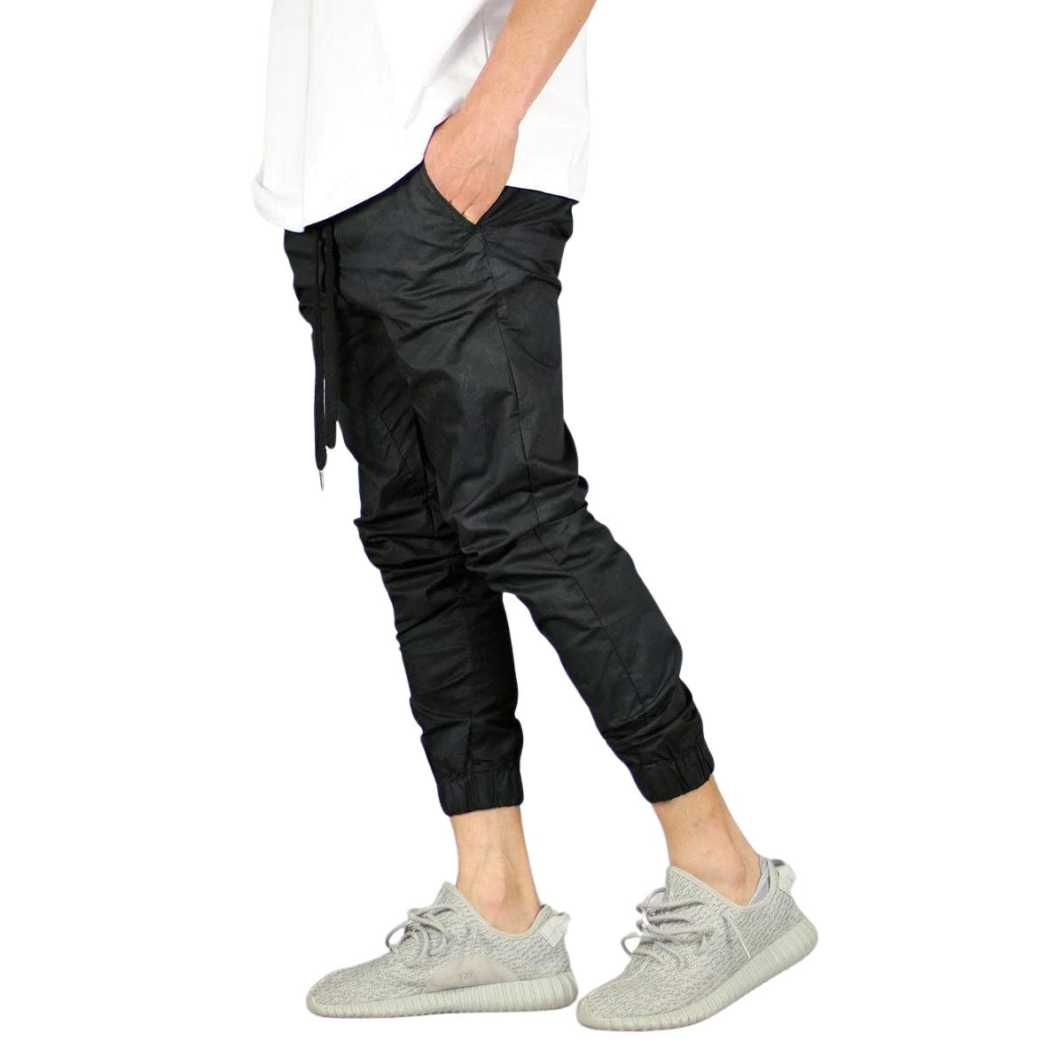 Hyper Denim Black Camo Light Weight Jogger