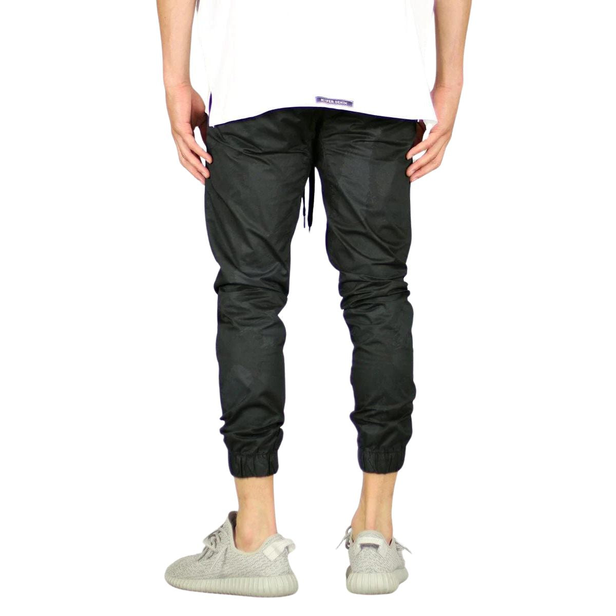 Hyper Denim Black Camo Light Weight Jogger