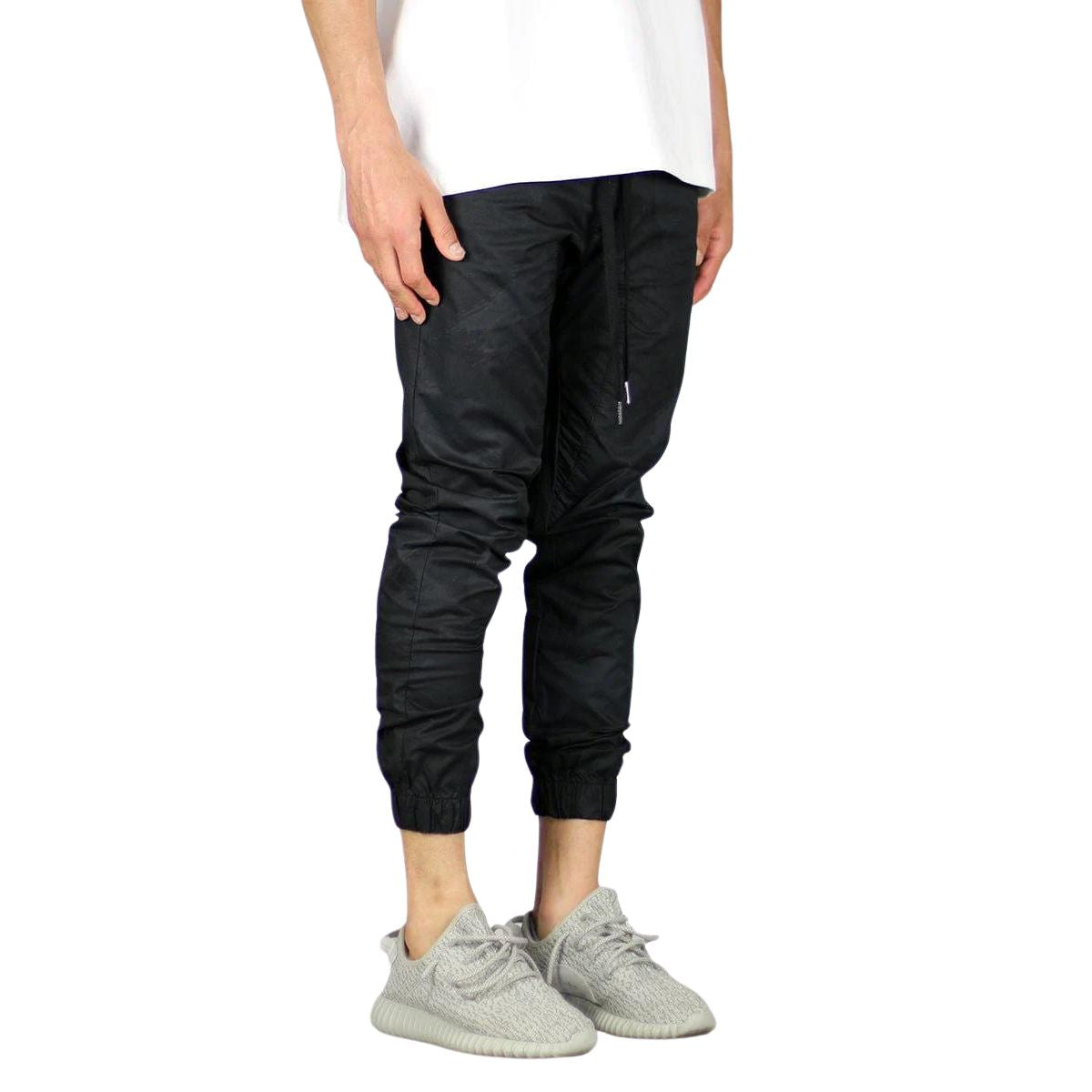 Hyper Denim Black Camo Light Weight Jogger