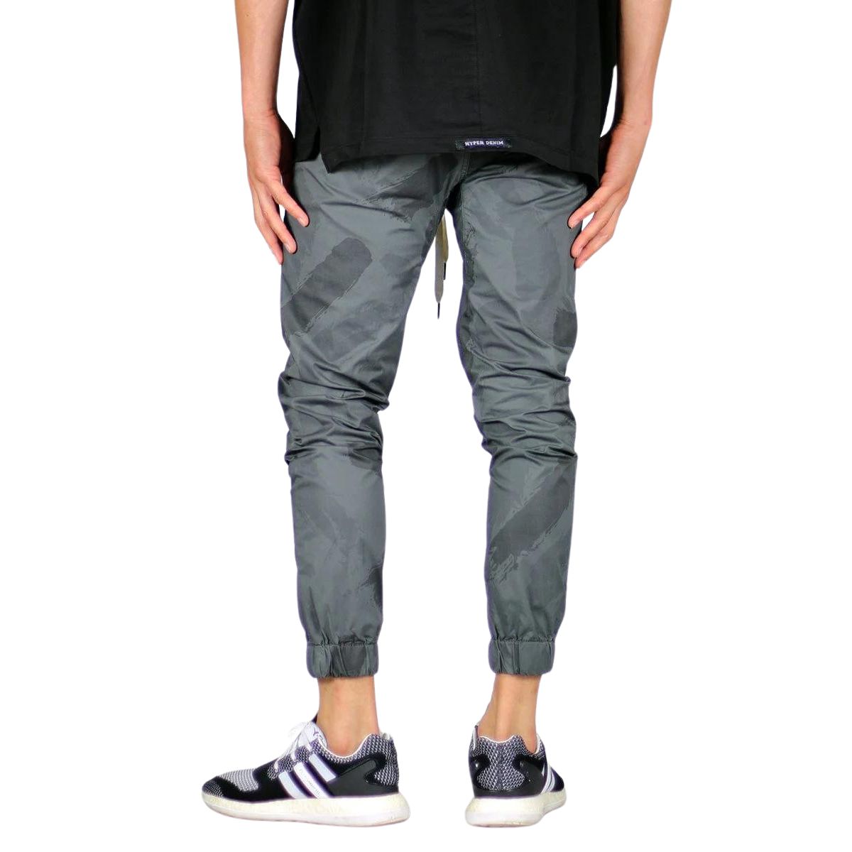 Hyper Denim Gray Camo Light Weight Jogger