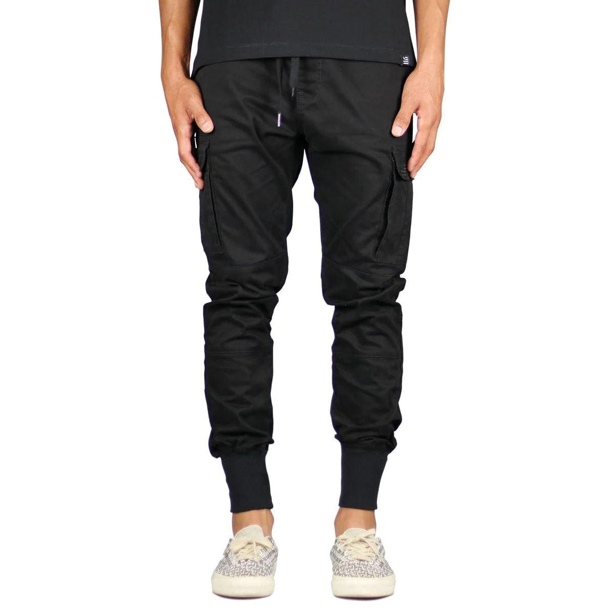 Hyper Denim Black Cargo Jogger