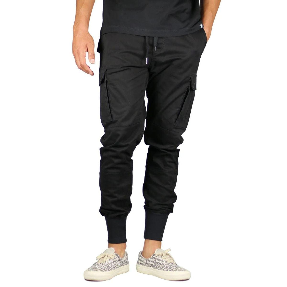 Hyper Denim Black Cargo Jogger