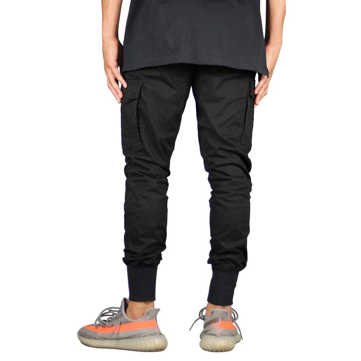 Hyper Denim Black Cargo Jogger