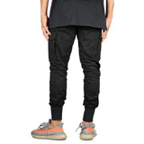 Hyper Denim Black Cargo Jogger