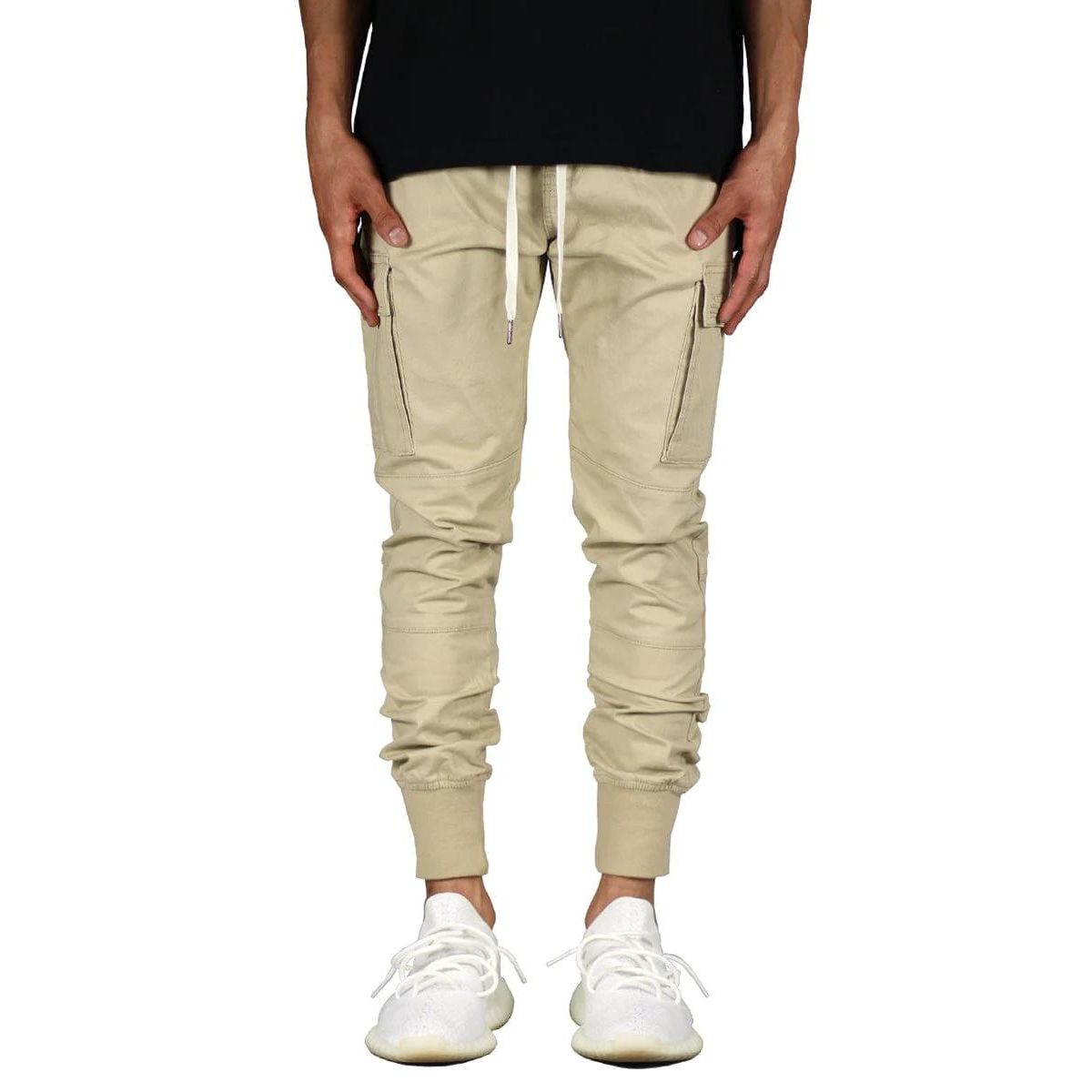 Hyper Denim Cargo Jogger Khaki