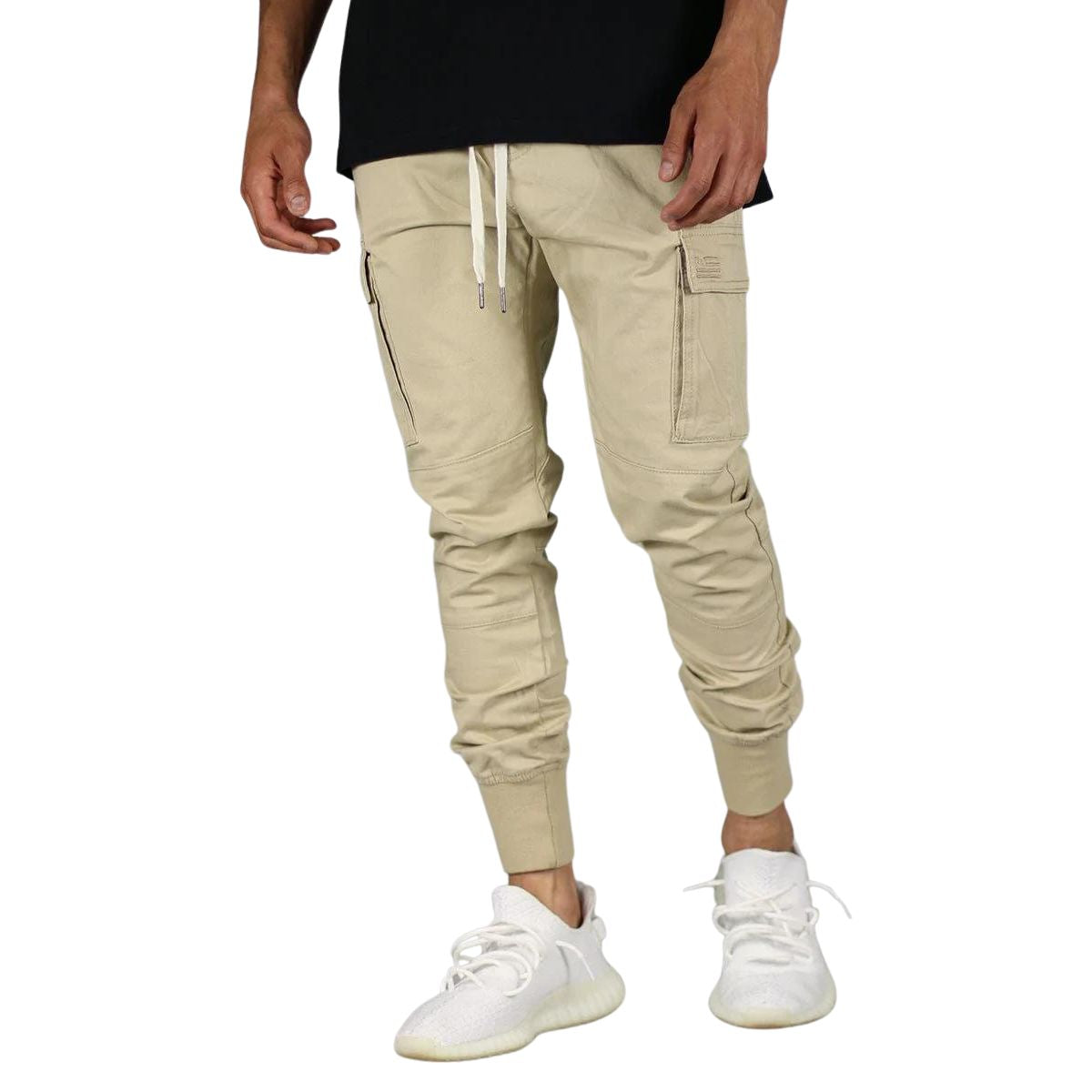 Hyper Denim Cargo Jogger Khaki