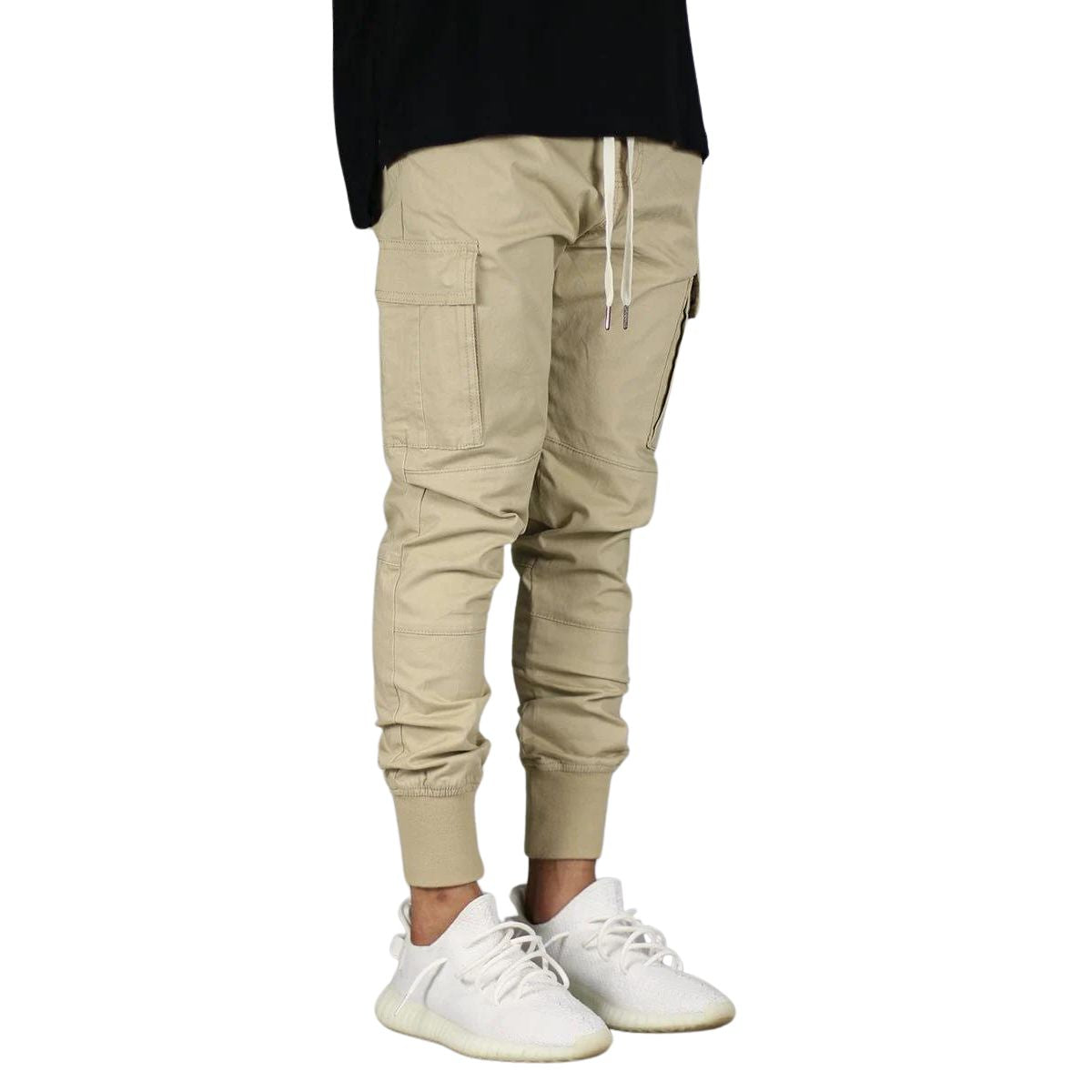 Hyper Denim Cargo Jogger Khaki