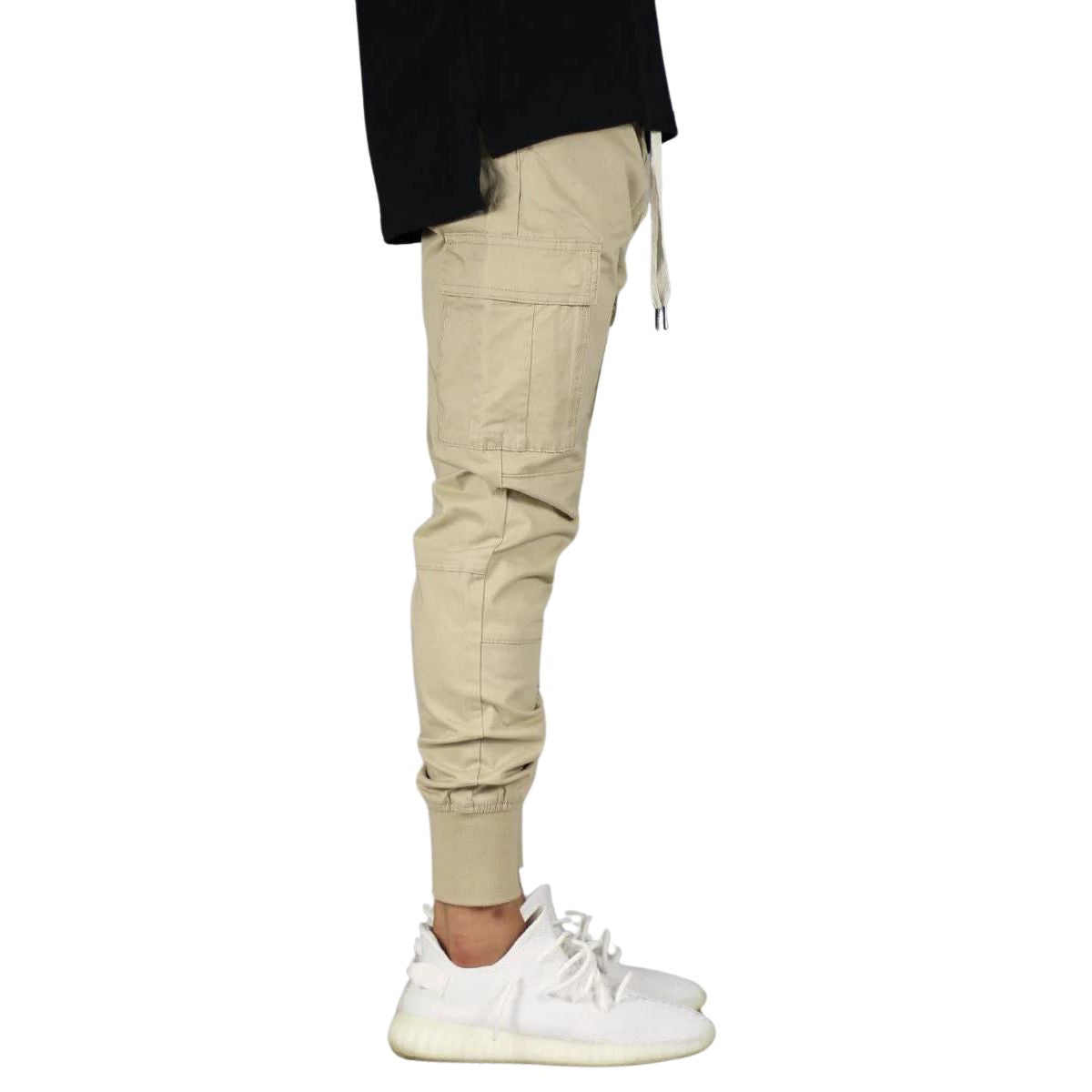 Hyper Denim Cargo Jogger Khaki