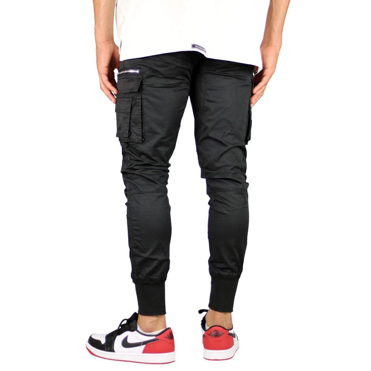 Hyper Denim Black Cool Cargo Jogger