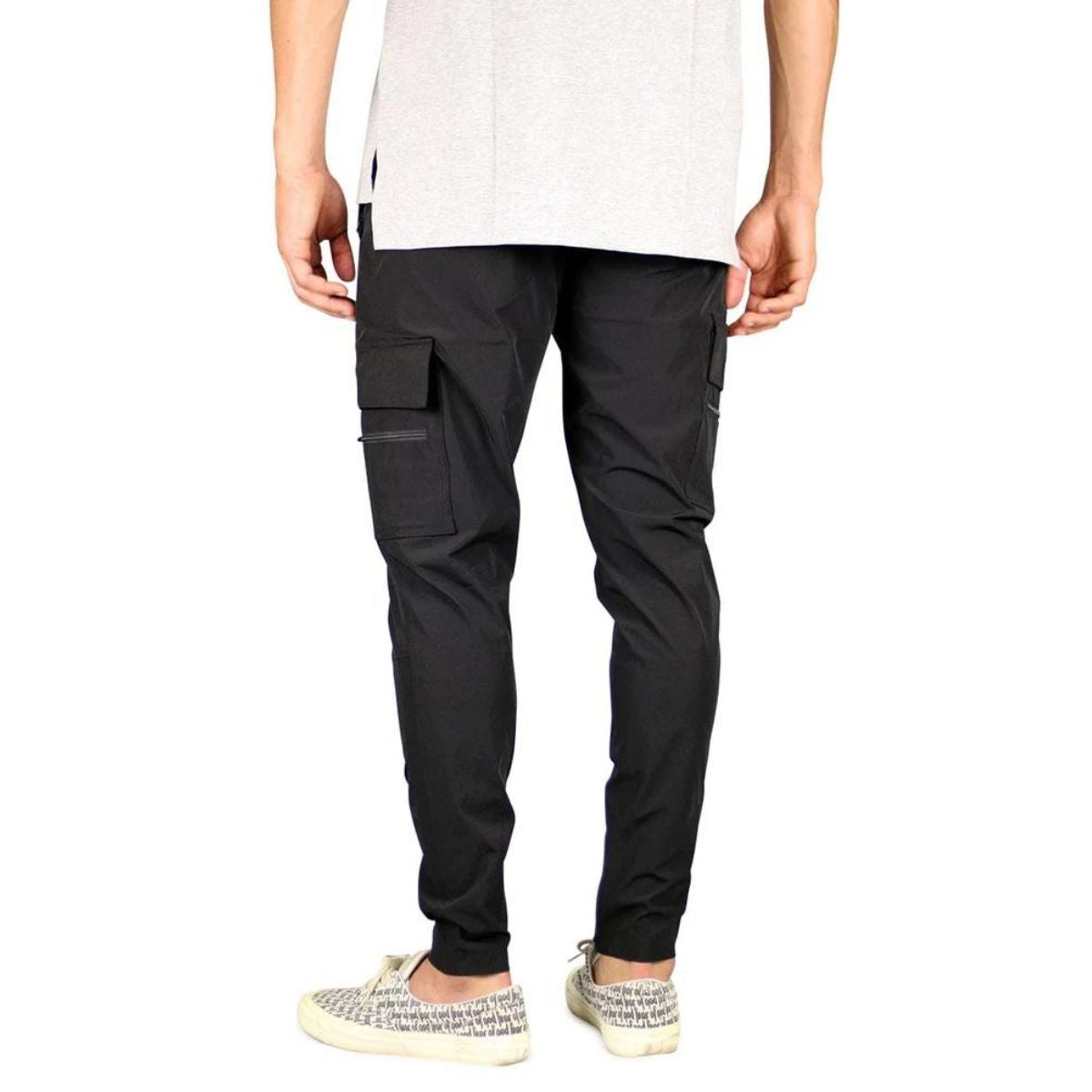 Hyper Denim Cool Nylon Zipper Pants